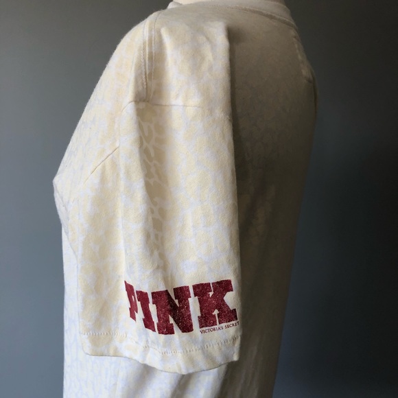 PINK Victoria Secret, Sports Tee, T-Shirt, Small - Picture 3 of 13